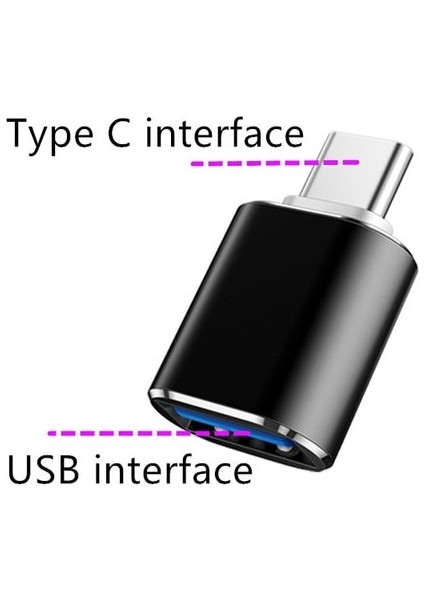 USB C Tipi USB C Tipi Otg Adaptör Kablosu Dönüştürücü Oneplus Xiaomi Samsung Cep Telefonları Aksesuarları Tip-C USB 3.0 Mini Konnektörler (Yurt Dışından)