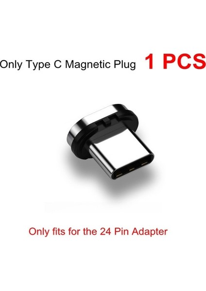 Stil 1 Usb4.0 Thunderbolt 3 Manyetik Adaptör 40GBPS USB C Erkek - Kadın 100W Hızlı Şarj 8K@60Hz iPad MacBook Için USB C Dönüştürücü (Yurt Dışından)