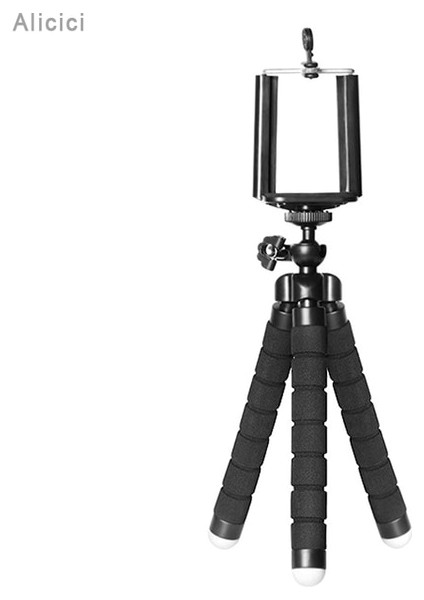 MT05A Ahtapot Mini Tripod Cep Cep Telefonu Desteği Işık Tutucu Standı Selfie Sopa Gezileri Fotoğraf Kamera Klip (Yurt Dışından)