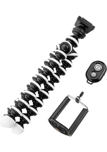 Tripod 5 Hongdak Ahtapot Esnek Tripod Standı Uzaktan Kumanda Küçük Boy Eylem Kamera Masa Masası Cep Telefonu Aksesuarı (Yurt Dışından)