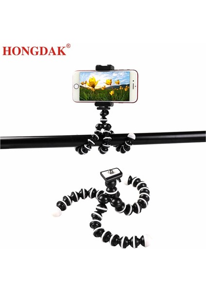 Tripod 5 Hongdak Ahtapot Esnek Tripod Standı Uzaktan Kumanda Küçük Boy Eylem Kamera Masa Masası Cep Telefonu Aksesuarı (Yurt Dışından)