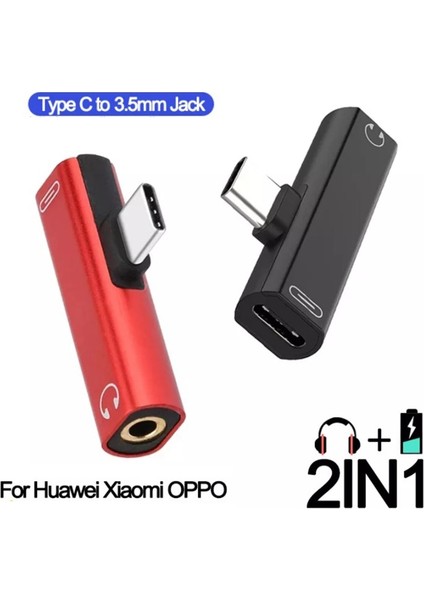 02 Yeni Tip C 3.5 Jack Kulaklık Ses Aux Kablosu Xiaomi Huawei Için USB 3.5mm Kulaklık Adaptörü Için Huawei Mate 10 Pro / Mi Max 3 (Yurt Dışından)