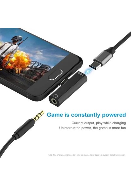 02 Yeni Tip C 3.5 Jack Kulaklık Ses Aux Kablosu Xiaomi Huawei Için USB 3.5mm Kulaklık Adaptörü Için Huawei Mate 10 Pro / Mi Max 3 (Yurt Dışından)