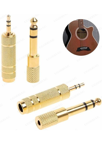 3.5mm Erkek 6.5mm 3.5mm Ila 6.5mm 6.35MM Erkek Dişi Ses Kablosu Adaptörü 6.5 6.35 Jack Tak 3.5 Jack Stereo Aux Dönüştürücü Amplifikatör (Yurt Dışından) fırsatları