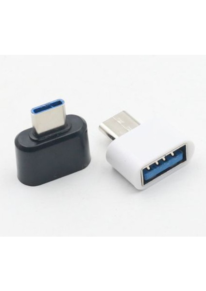2 Adet Beyaz 2 Adet Evrensel USB C Tipi Adaptör Android Cep Mini Tip-C Jack Splitter Akıllı Telefon USB C Konnektörleri Otg Dönüştürücü (Yurt Dışından)