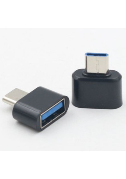 2 Adet Beyaz 2 Adet Evrensel USB C Tipi Adaptör Android Cep Mini Tip-C Jack Splitter Akıllı Telefon USB C Konnektörleri Otg Dönüştürücü (Yurt Dışından)