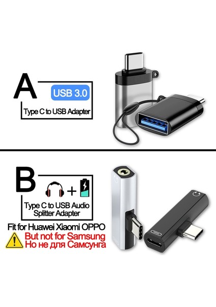 Altın 2ın1 Tip C 3.5mm Jack Kulaklık Şarj Kablosu Dönüştürücü USB 3.0 Macbookpro Xiaomi Huawei Için Tip C Otg Adaptörü (Yurt Dışından)