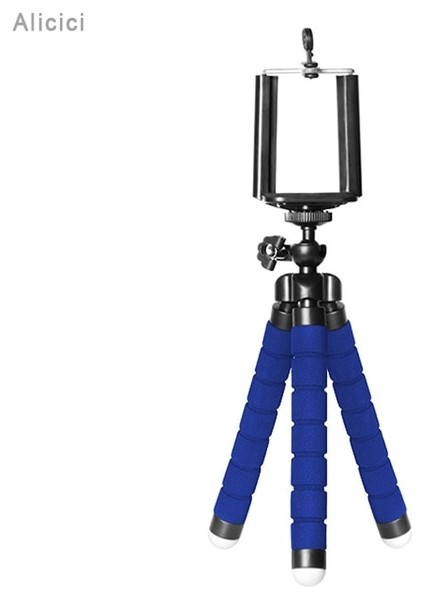 MT05C Ahtapot Mini Tripod Cep Cep Telefonu Desteği Işık Tutucu Standı Selfie Sopa Gezileri Fotoğraf Kamera ile Klip (Yurt Dışından)