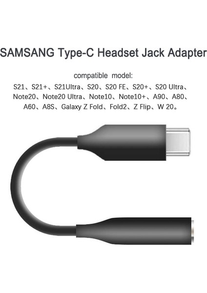2 Adet Beyaz Tip C 3.5 Jak Adaptörü USB C 3.5mm Ses Aux Kulaklık Adaptörü Samsung Galaxy S22 Ultra S21 S20 Fe Tab S8 S23 Artı A53 5g (Yurt Dışından)