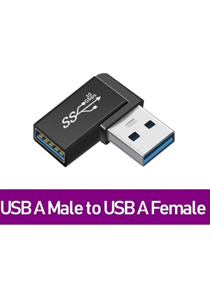 AD015 USB 3.0 Tip C Adaptör A Erkek Tip C Dişi Konnektör Otg Dönüştürücü Tip-C USB Şarj Veri Aktarımı Adaptador USB Tipo C (Yurt Dışından)