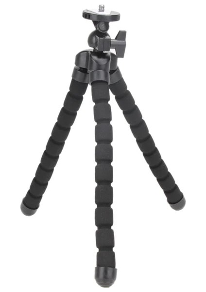 Siyah Büyük Esnek Evrensel Tripod Monopod Dijital Kamera Dv Tripod Tutucu Nikon/canon/sony/olympus Kameralar Için Ahtapot Standı (Yurt Dışından)