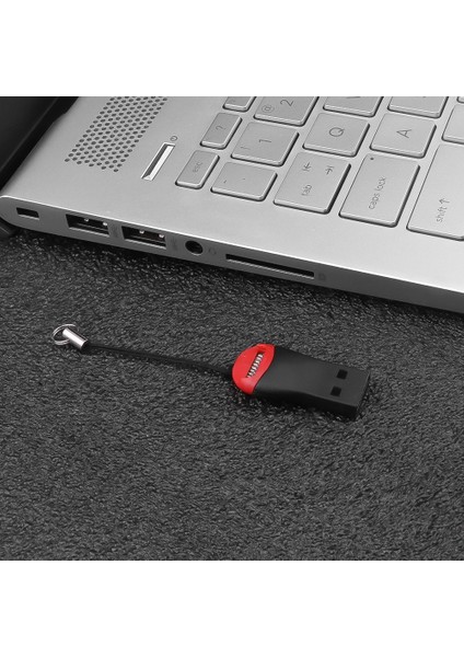 Kırmızı Mini USB Adaptörü USB 2.0 Kart Okuyucu Adaptörü Dizüstü Bilgisayar Için Mikro Sd Tf Flash Bellek Kartı Okuyucu (Yurt Dışından)