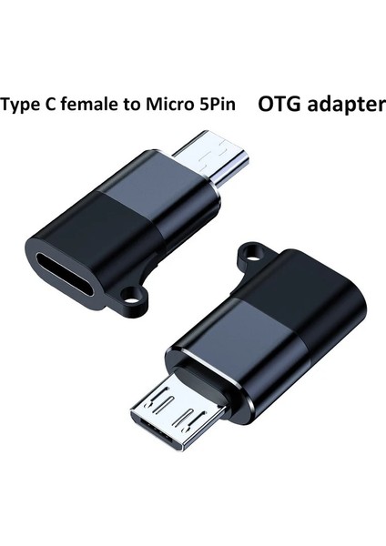 USB Erkek Dişi USB C Mikro Dönüştürücü Cep Telefonu Tip C Otg Adaptörü Veri Transferi ile Dizüstü MacBook iPhone Için USB A Erkek Dişi Adaptör (Yurt Dışından)