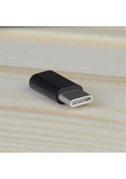BLACK-10PCS 1/5 Pcs Mikro USB Dişi Tip C Erkek Adaptör Dönüştürücü Mikro-B Usb-C Konektörü Şarj Adaptörü Telefon Aksesuarları (Yurt Dışından)