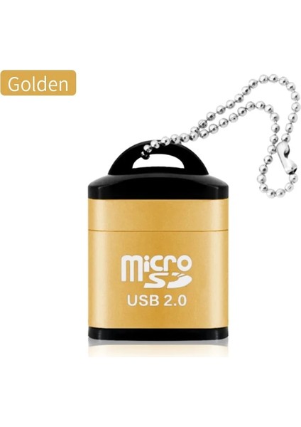 Android Tipi Mini USB 2.0 Tip C Kart Okuyucu Usb-C Tf Mikro Sd Otg Adaptör Tip-C Hafıza Kartı Okuyucu Samsung Macbook Huawei Dizüstü Bilgisayar (Yurt Dışından)