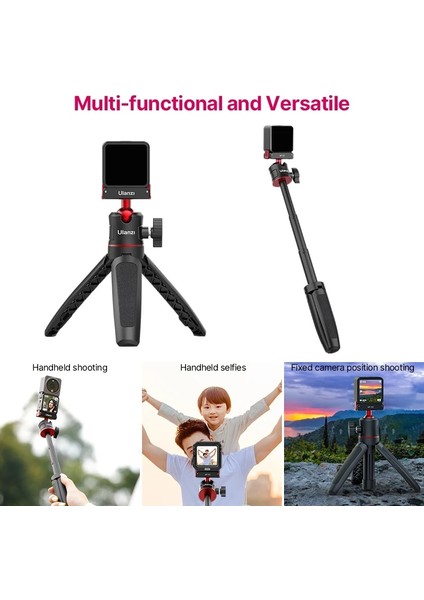 Mt-50 Ulanzi Mt-50 Dji Osmo Action 2 Için Manyetik Tripod Ayarlanabilir Tripod Hızlı Bırakma Tripod Ballhead (Yurt Dışından) indirimleri