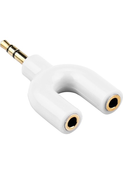 Yeşil 3.5mm Stereo Ses Y-Splitter 2 Kadın 1 Erkek Kablo Adaptörü Kulaklık Kulaklık Cep Telefonu Bilgisayar Mp3 (Yurt Dışından) modelleri