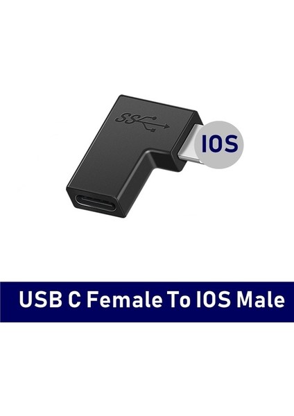 AD045 Tongdaytech Otg C Tipi Adaptör USB C Erkek USB Dişi Usb-C Dönüştürücü Macbook Samsung S21 Huawei Telefon Kablosu Konektörü (Yurt Dışından)