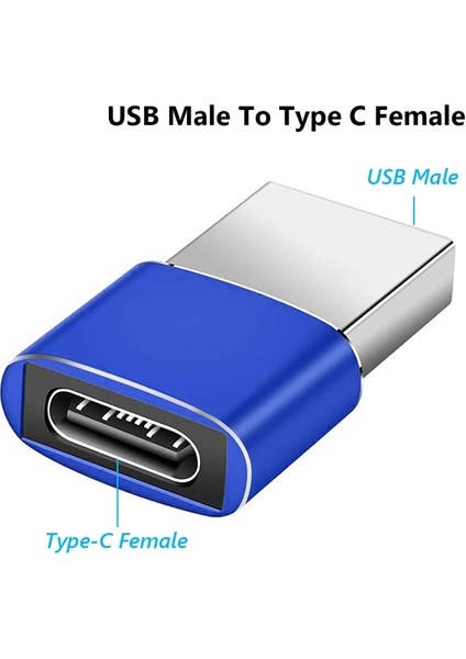 Kraliyet Mavi Tip C'den Mikro Usb'ye Yıldırım iPhone Için 3.5mm Ses Dönüştürücü Adaptör 1-25 Adet CR2025 Düğme Piller LED Işıklar Için (Yurt Dışından)