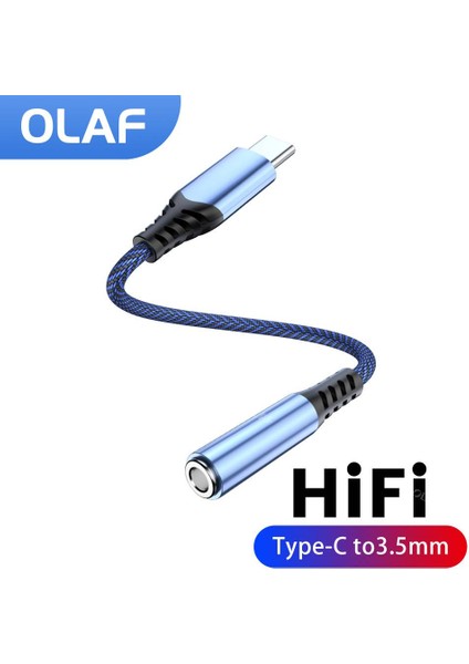 Tip B Gri Olaf USB Tip C 3.5mm Aux Adaptörü USB C Erkek 3 5 Jack Dişi Otg Huawei Xiaomi Samsung Redmi Için Yukarıdaki Adaptör Adaptörü (Yurt Dışından)