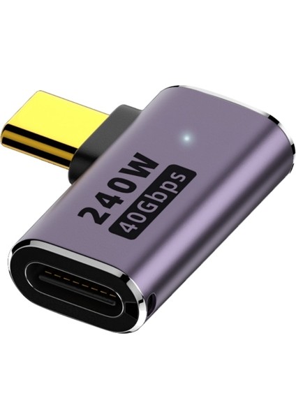 B Dişi - Dişi 100W Metal USB 4.0 Tip C Adaptör Tip C Dişi - Tip C Erkek Otg 40GBPS Hızlı Veri Aktarım Tableti Usb-C Şarj Dönüştürücü (Yurt Dışından) fırsatları