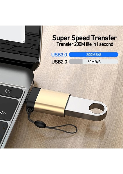 Tc Usb-Altın Tip C Otg Tf Adaptör Mikro-Sd Hafıza Kartı Okuyucu Samsung Huawei Xiaomi Macbook Için Mikro USB Tip-C Adaptör Dönüştürücü (Yurt Dışından)