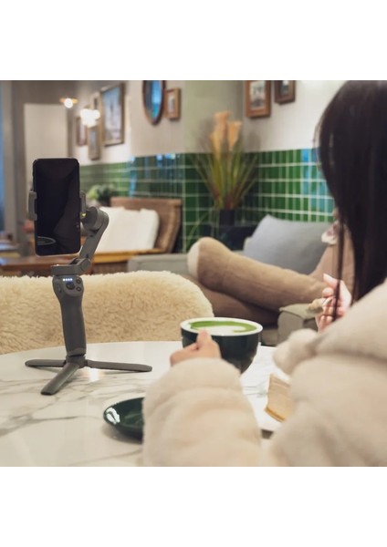 Siyah Selens Taşınabilir Mini Tripod Djı Osmo El Gimbal Telefon Sabitleyici Tutucu Standı Gopro Eylem Kamera Aksesuarları (Yurt Dışından) fırsatları