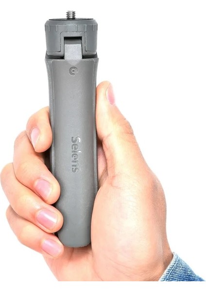 Siyah Selens Taşınabilir Mini Tripod Djı Osmo El Gimbal Telefon Sabitleyici Tutucu Standı Gopro Eylem Kamera Aksesuarları (Yurt Dışından) indirimleri