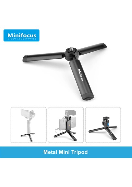 Uzatma Direği Metal Mini Tripod Standı Djı Zhiyun Feiyu Gimbal Kolu Kavrama Sabitleyici Dslr Kamera Monopod Masa Üstü El ile 1/4 "vida (Yurt Dışından)