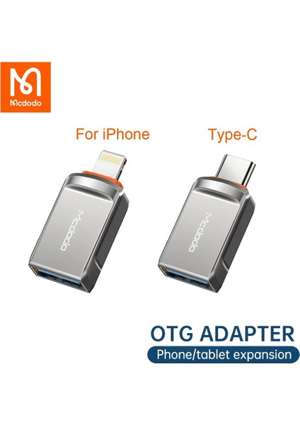USB Lightning Mcdodo USB 3.0 Lightningtype C Adaptörü iPad iPhone 13 12 11 Pro Max Xr Xs x 8 7 6 Tablet Dönüştürücü Veri Sd Kart U Disk (Yurt Dışından)