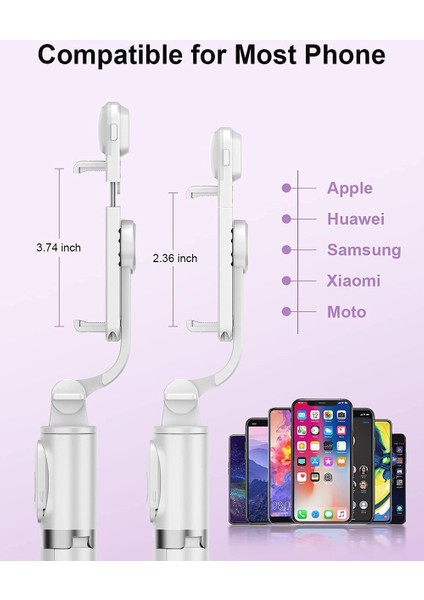 Q02S LED Siyah Kablosuz Bluetooth Selfie Çubuğu Katlanabilir Taşınabilir Tripod, Android iPhone Akıllı Telefon Için Dolgu Işığı Deklanşör Uzaktan Kumanda ile (Yurt Dışından)