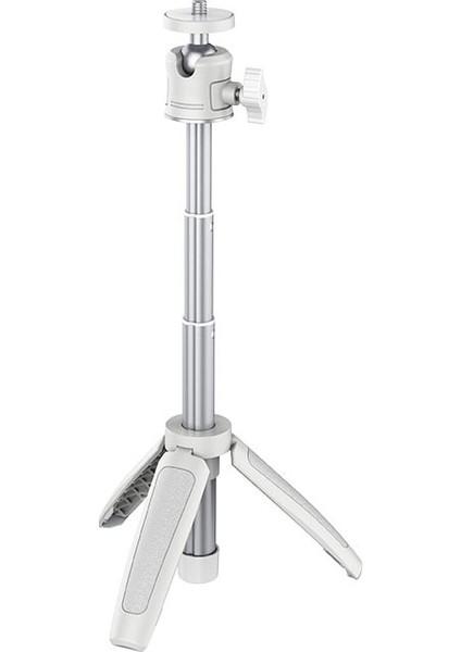Beyaz Selfie Çubuğu Uzatılabilir Selfie Çubuğu Tripod Telefon Tripod Çok Fonksiyonlu Selfie Çubuğu El Gimbal Selfie Çubukları SP99 (Yurt Dışından)