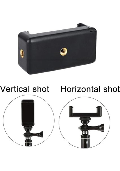 Siyah Taşınabilir Cep Cep Telefonu Klip Yüksek Kaliteli Telefon Tripodu Braketi Tutucu Dağı Akıllı Telefon Tripod/monopod Standı (Yurt Dışından)