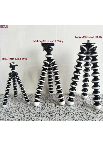 Büyük.mix Yük 3000G Ahtapot Esnek Tripod Standı Masa Masası Mini Tripod Gorillapod Telefon Telefon Cep Telefonu Akıllı Telefon Dslr Kamera (Yurt Dışından) modelleri