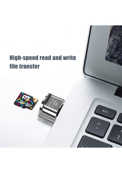 Altın Tip C Tf Adaptörü Otg Kart Okuyucu Cep Telefonu Hafıza Kartı Okuyucu Pc Dizüstü Bellek Aksesuarları Için USB Adaptörü (Yurt Dışından)