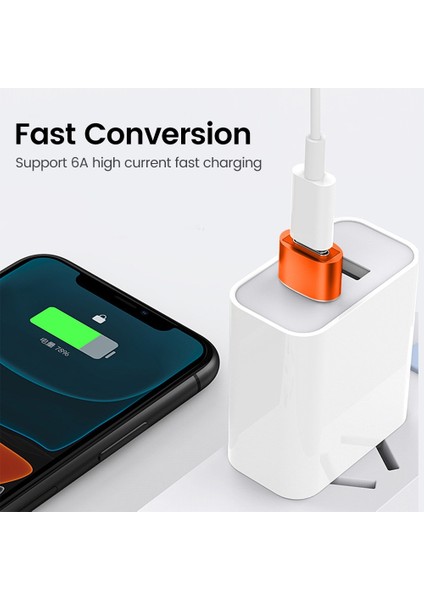 3 Adet Olaf USB C 3.0 Tip-C Otg Adaptör Tip C Dişi USB Erkek Dönüştürücü Hızlı Şarj Veri Aktarım Adaptörü Dizüstü Bilgisayar Samsung S20 (Yurt Dışından)