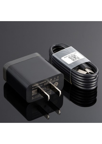 Abd Şarj Cihazı ve Kablo Xıaomı Redmi Not 8 7 K20 Pro Qc3.0 Hızlı Şarj Cihazı 12V/1.5A Adaptör USB Tip-C Kablosu Mi 9 Pro 9t 8 A2 A1 5 6 F1 Max 3 Mix 2s (Yurt Dışından) modelleri