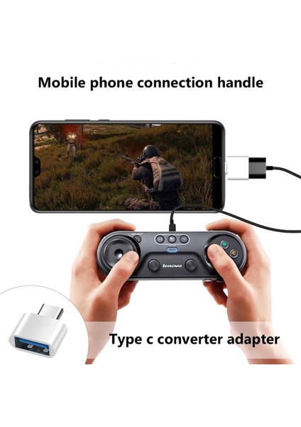 Tip C - Mikro USB 5/10 Adet Siyah Beyaz Alüminyum Alaşımlı/plastik Tip C Dönüştürücü Adaptör Tip C Usb-C Erkek - USB 3.0 Dişi - Mikro USB Dişi (Yurt Dışından)