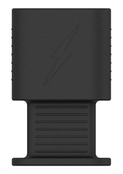 Siyah Şarj Koruyucu Kılıf Şarj Aleti Kablosu Düzenleyici Kılıf Cep Telefonu Için Taşınabilir USB C Hızlı Şarj Cihazı Telefon Kablosu Anti-Break Sarıcı (Yurt Dışından)