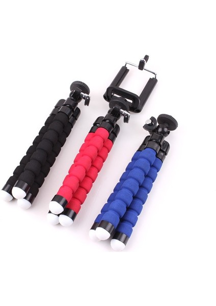 Mavi 5 Pc Tripodlar Gopro Hero 11 10 9 8 7 Siyah Max Esnek Mini Ahtapot Tripod Aksesuarları Git Pro 6 5 Yı Eken Sjcam Dbpower Akaso (Yurt Dışından)