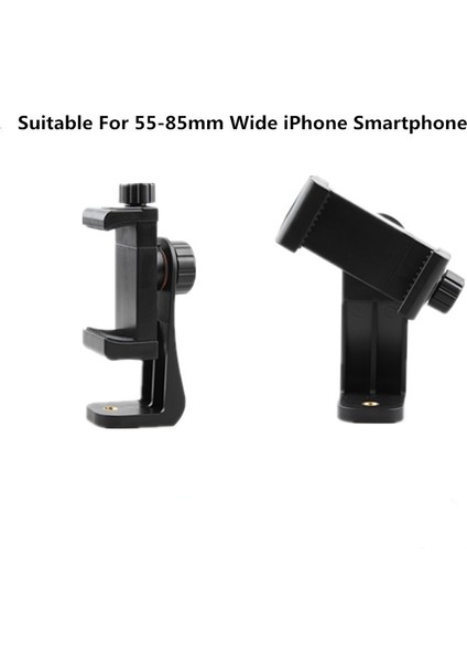 ipad Klip 160-180MM Evrensel Akıllı Telefon Cep Telefonu Montaj Tutucu Adaptörü Tripodlar Veya Standlar Için Standart 1/4 Inç Montaj Vidası Dönebilir (Yurt Dışından) fiyatları