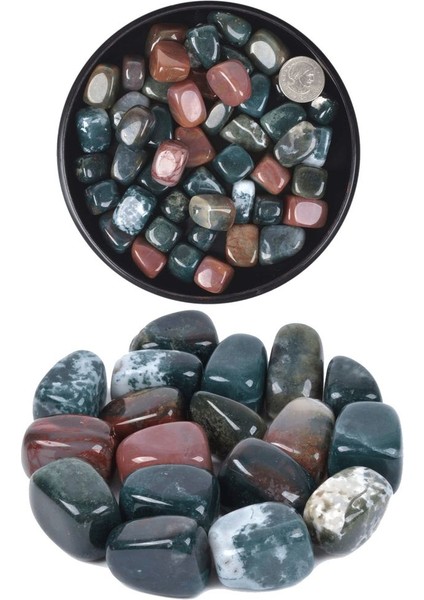 Sertifikalı Tamburlanmış Hint Akiği Taşı Kütle Parça fiyatları