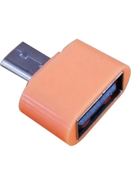 Beyaz 1 Adet Yeni Evrensel Mini Mikro USB 2.0 Otg Adaptör Konnektörü Android Cep Telefonu Için Usb2.0 Tip-C Otg Kablo Adaptörü (Yurt Dışından)