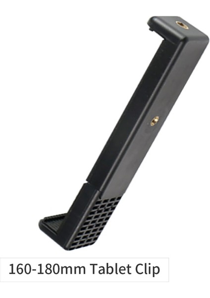 Tablet Klipsi Tablet Stand Braketi Halka Işık Topu Kafa Tripod Aksesuarları Fotoğraf LED Selfie Lambası Telefon Klipsi Yedek Parçalar Aksesuarı (Yurt Dışından)