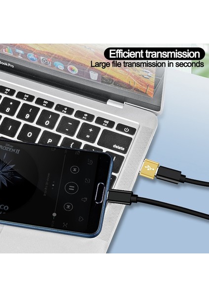 Tip C-Tf Gümüş Tip C Erkek USB Dişi Kablo Dönüştürücü Cep Telefonu Için 2in1 Mikro USB USB Konektörü Otg Adaptörü U Disk Fare Dizüstü Bilgisayar Için (Yurt Dışından)