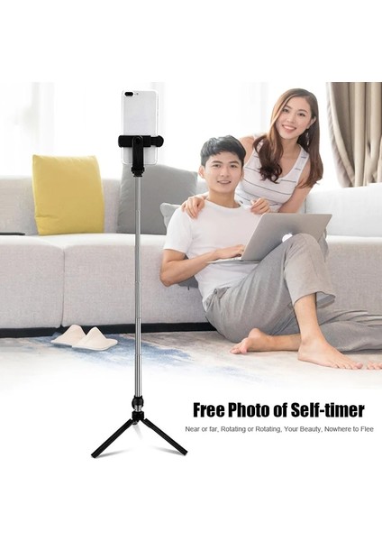 iPhone Samsung Huawei Nk-Shopping Için Uzaktan Kumandalı Pembe 4'ü 1 Arada Kablosuz Bluetooth Selfie Çubuğu (Yurt Dışından) fiyatları