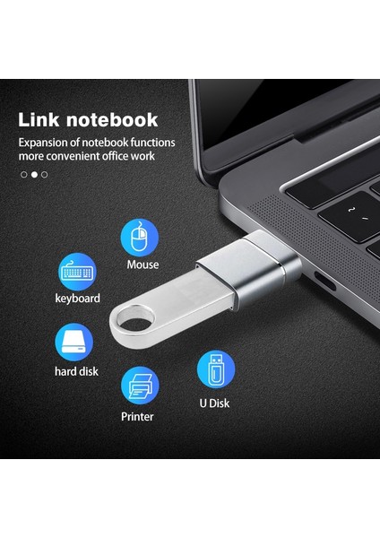 Siyah 6 USB C Tipi Adaptör Mikro USB Erkek Tip C USB 3.0 Dişi Samsung MacBook Telefon Şarj Cihazı Conventor Usbc Otg Konektörü (Yurt Dışından)