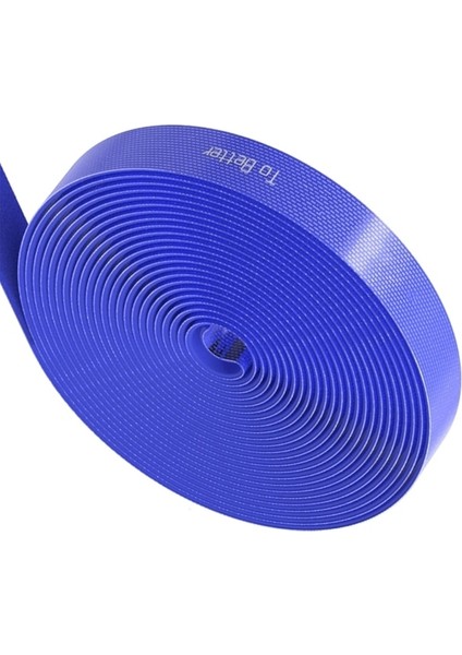 Mavi 5 M Çok Amaçlı Kablo Tel Klipler Düzenli Kablo Kurşun Organizatör USB Şarj Tutucu 95AF (Yurt Dışından)