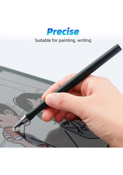 Gül Altın Evrensel Akıllı Telefon Kalemi Stylus Android iPad Iphonelenovo Xiaomi Samsung Tablet Kalem Dokunmatik Ekran Cetvel Kalemi Stylus Için (Yurt Dışından)