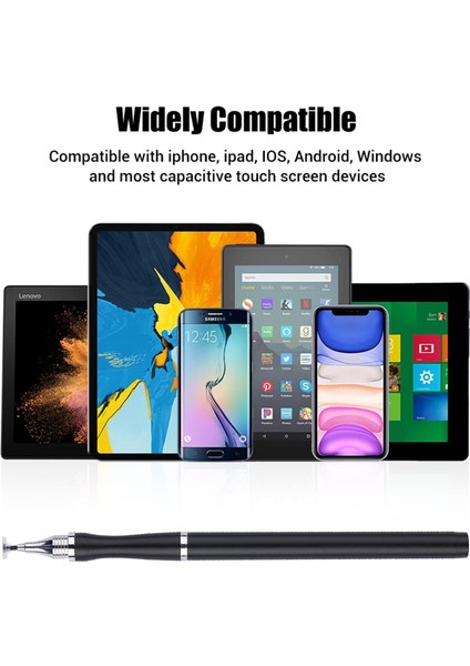 Gül Altın Evrensel Akıllı Telefon Kalemi Stylus Android iPad Iphonelenovo Xiaomi Samsung Tablet Kalem Dokunmatik Ekran Cetvel Kalemi Stylus Için (Yurt Dışından)